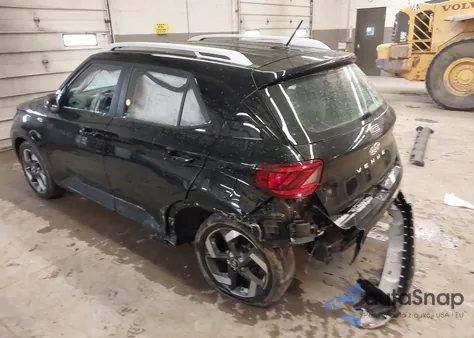 2023 Hyundai Venue Sel z USA, uszkodzony, nr VIN KMHRC8A32PU252398